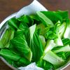 青梗菜のコッチョリ(青梗菜の浅漬けキムチ)の工程1