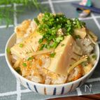 白だしで本格的な味わい！のせて炊くだけ「たけのこご飯」