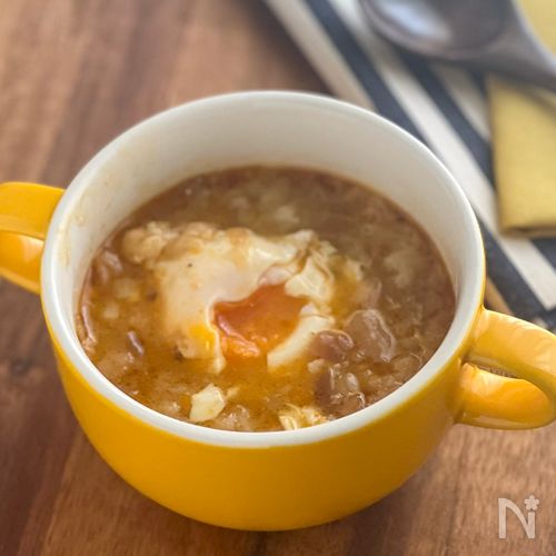 卵とパンがトロトロ♡ソパ・デ・アホ|スペイン風にんにくスープ