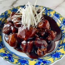 甘酸っぱくてコク旨！バルサミコ酢豚