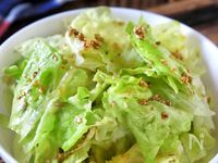5分で完成！一玉ペロリの【レタスだけチョレギ】