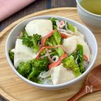 『すくい豆腐とブロッコリーのカニカマあん』ヘルシー＆丼も◎