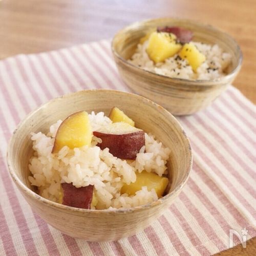 さつまいもたっぷり！おいもごはん