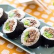 ボリューム満点!肉巻き寿司