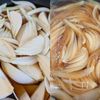 【新玉ねぎの巣ごもり卵】すき焼きのたれで簡単の工程1