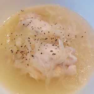 きっこママの作ってみた!投稿(【温活・美肌】手羽元と長芋のやさしい参鶏湯風スープ)