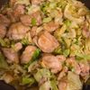 れみーの作ってみた!投稿(鶏肉ときゃべつの甘酢ごま照り炒め)