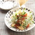 【大根サラダ】☆コクと食感をプラスしたトッピングがポイント
