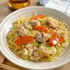 とろ〜り濃厚『鶏白湯あんかけ焼きそば』