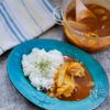 レンチンだけ！新玉ねぎと鶏肉のトマトのスパイスカレー