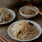 もやしと切り干し大根の塩麴わかめ和え