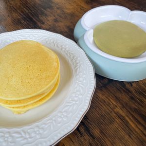 1548960の作ってみた!投稿(【ふっくら焼ける！】基本の米粉パンケーキ)