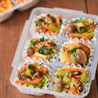 【冷凍作り置き】小松菜とにんじんの中華炒め