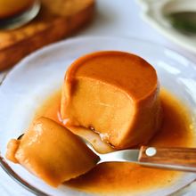 【ゼラチンで簡単!卵なし】固めのかぼちゃプリン
