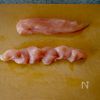 【鶏ささみとちくわの礒辺焼き】フライパンひとつで満足おかず♪の工程1