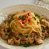夏に食べたい！やみつき豚キムチパスタ【簡単10分】の工程5