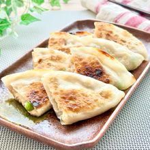 包まないから簡単!ツナ枝豆&明太チーズのはさみ餃子