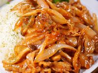 行列の洋食屋さんの🍛✨ポークチャップ(ストロガノフ風)🤩