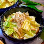 【レンチンからの和えるだけ!!】キャベツのマヨポン和え