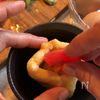 夏野菜いっぱいのお揚げさんの工程3
