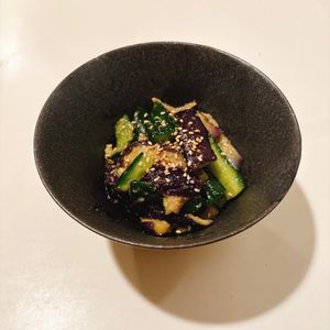 りんの作ってみた!投稿(なすときゅうりのナムル)