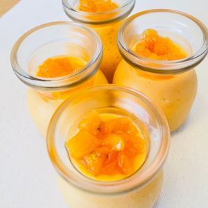 ちひろの作ってみた!投稿(まぜるだけ！柿プリン)