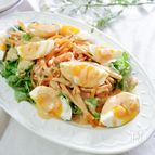 カレー粉で野菜がうま！スパイシーサウザンアイランド風サラダ！
