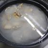 太麺が美味しい「あさりで作るさっぱり塩ラーメン」の工程2