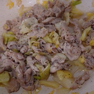 はーちゃん⸜🐣⸝の作ってみた!投稿(超速かんたん!ご飯もお酒も止まらない!『塩だれ豚レタス』)