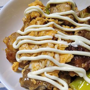 はるねこの作ってみた!投稿(【ふわたま照りマヨチキン】食材３つ★こく旨)