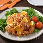 【冷凍から揚げでオレンジチキン】10分で完成♪お弁当にも