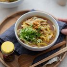 栁川かおりのレシピノート。 vol.40　パパッと、カレーうどん。