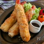 はんぺんとカニカマで大満足‼【なんちゃってエビフライ】