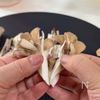 舞茸とえびのさっぱりサラダの下準備