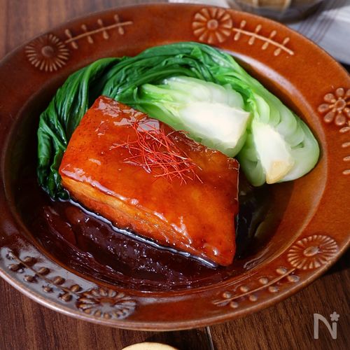 【ぶたの角煮】下ゆで不要！短時間で簡単コク旨♪