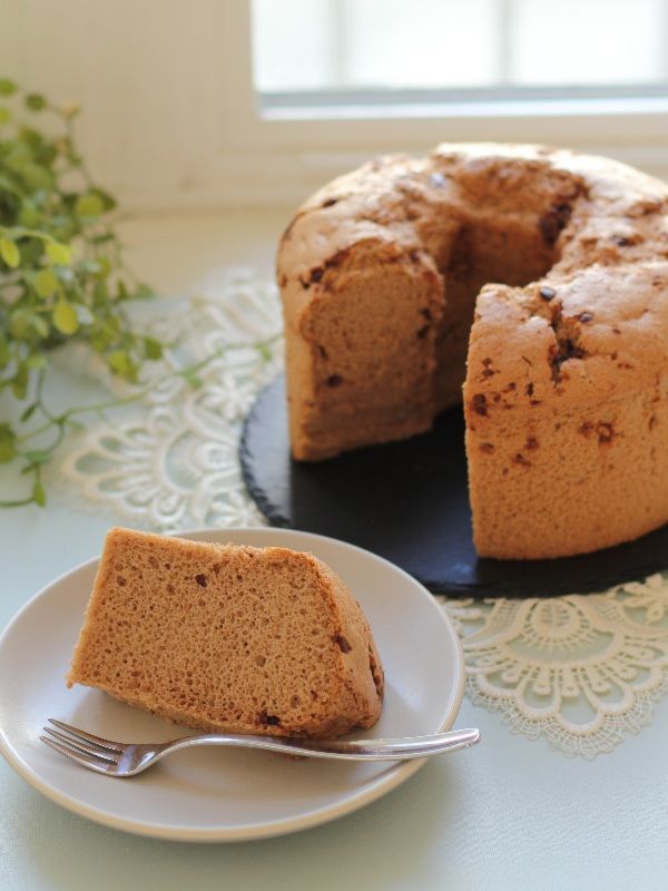 濃厚チョコシフォンケーキのレシピ動画 | レシピサイトNadia