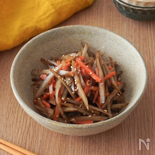 炒めない!きんぴらごぼう