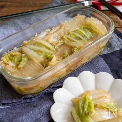 <白菜消費・白菜だけ>野菜がとれる簡単ひと品♪白菜の焼き浸し