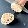 青のりチーズれんこんの工程1