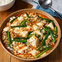 【合わせだれで簡単！麻婆ニラ豆腐】男子が喜ぶ♡︎丼にも！