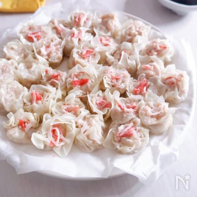 かさ増し・節約しながら豪華に海鮮風味？！海鮮しゅうまい