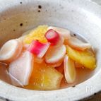 「新生姜とパイナップルの砂糖漬け」食べ方いろいろ栄養補給にも