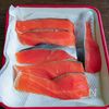 鮭と新玉ねぎの南蛮漬け(作り置きにも◎)の工程1