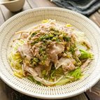 【レンジだけですぐできる♪】豚バラと白菜とえのき蒸し