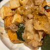 すみれの作ってみた!投稿(かぼちゃと厚揚げの《テリテリ♡照り焼きマスタード炒め》)