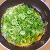 おかか醤油とチーズが合う🤭💕もちもちお餅のとん平焼き♪の工程2