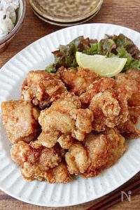 【鶏もも肉の旨み醤油唐揚げ】カリじゅわ！ご飯もお酒もすすむ！