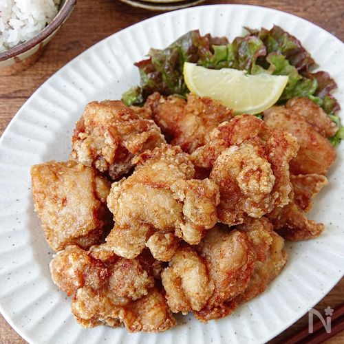 【鶏もも肉の旨み醤油唐揚げ】カリじゅわ！ご飯もお酒もすすむ！