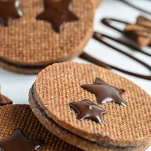 バレンタインに♪【チョコレートサンドモカクッキー】
