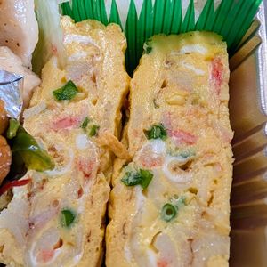 まゆのの作ってみた!投稿(お弁当、おつまみに【茶碗蒸しみたいなだし巻きたまご】)